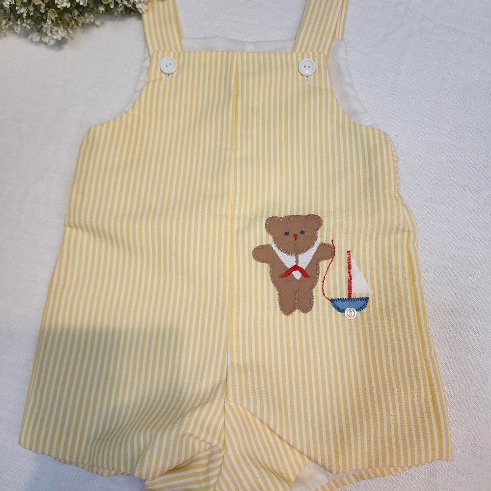 Vintage Yellow Romper
